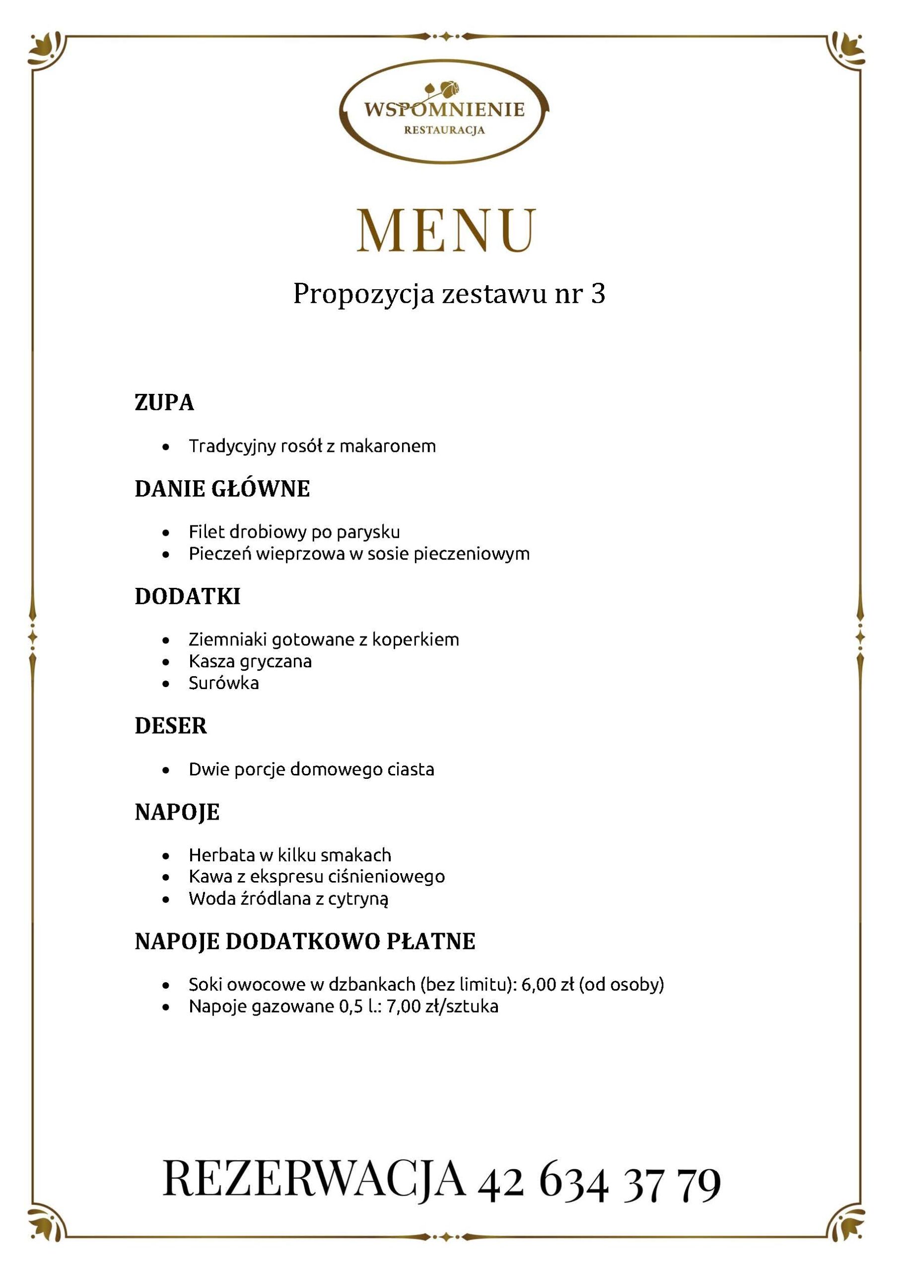 Menu 3